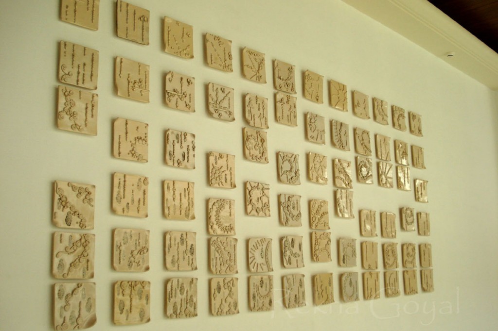 Ceramic Mural for large Hotel at Goa, India