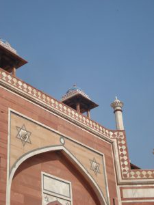 Blue Ceramic Tiles embellish Humayun's Tomb, New Delhi