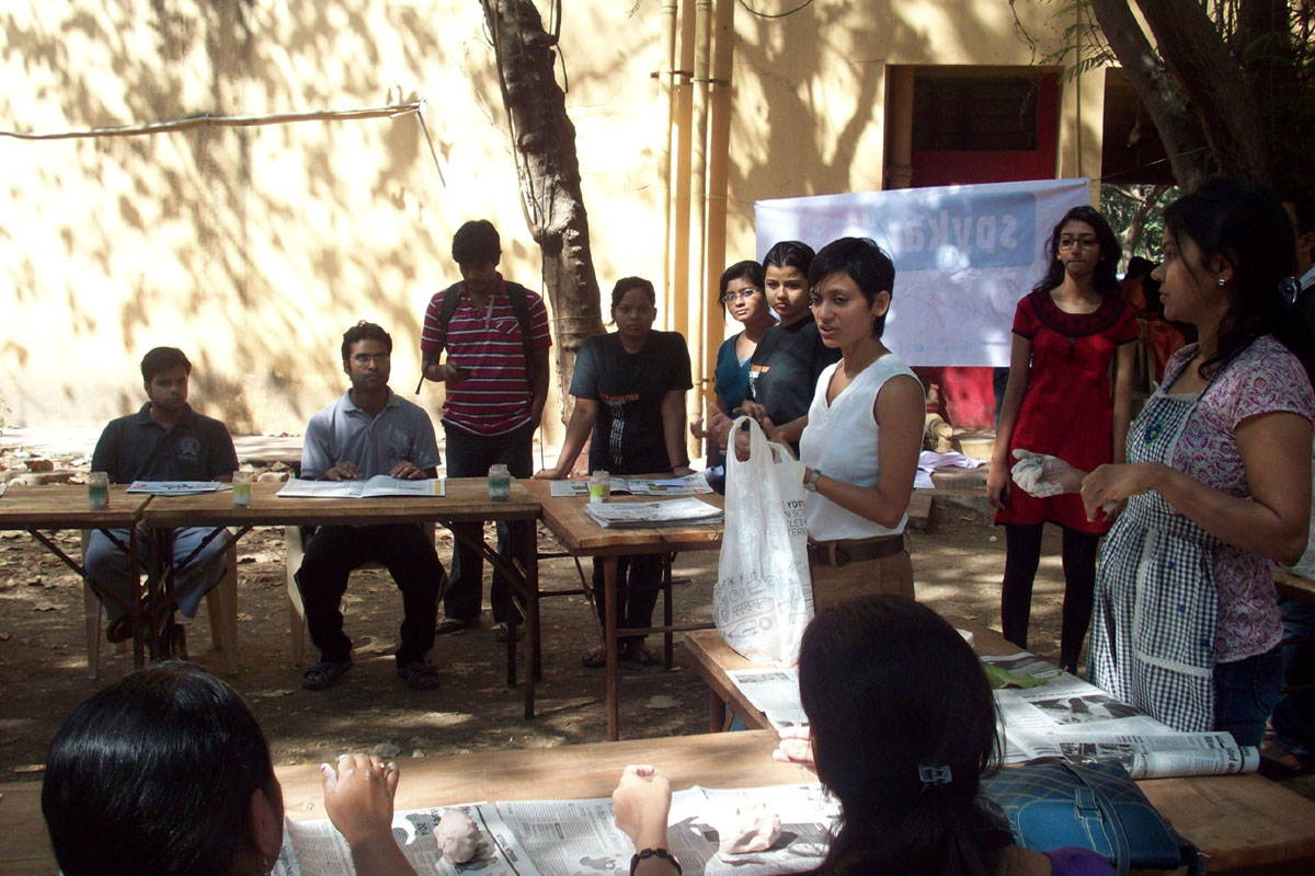 clay modelling workshop iit mumbai