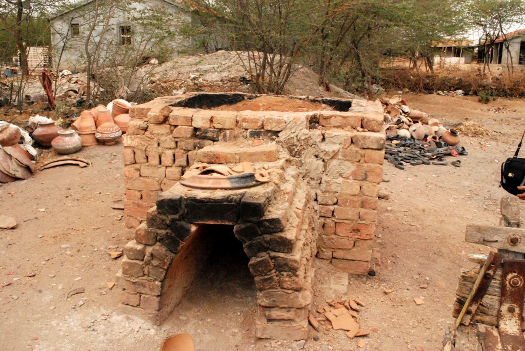 The brick kiln at Ludia, Kutch