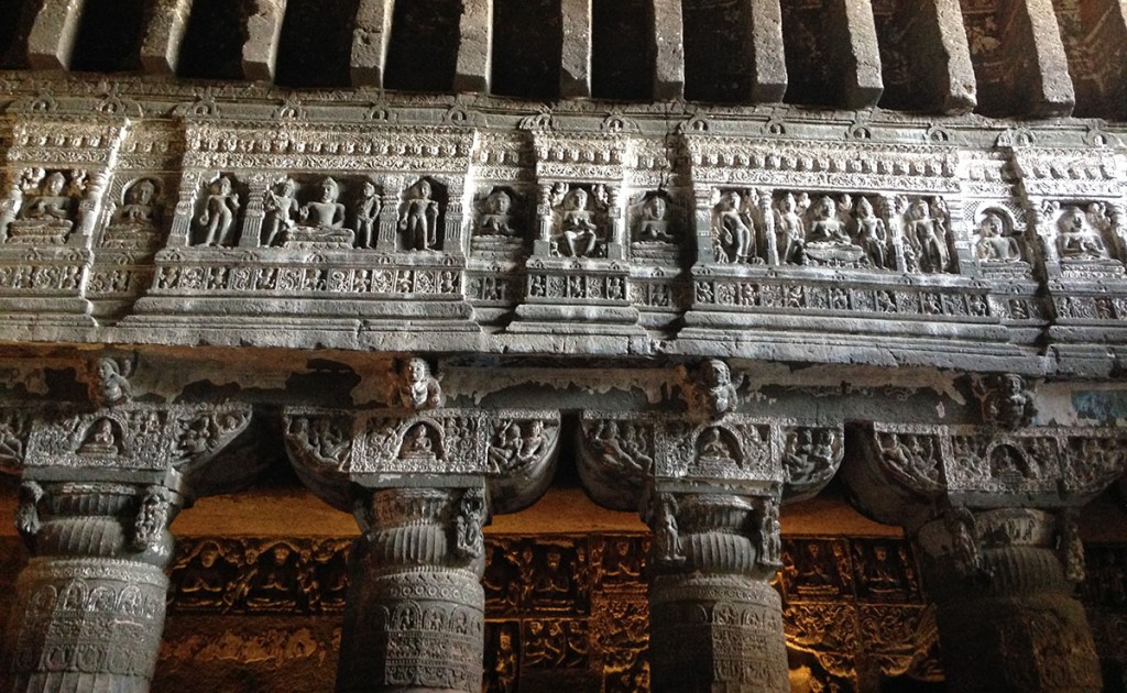Ajanta carvings, Chaitya hall of Cave 26