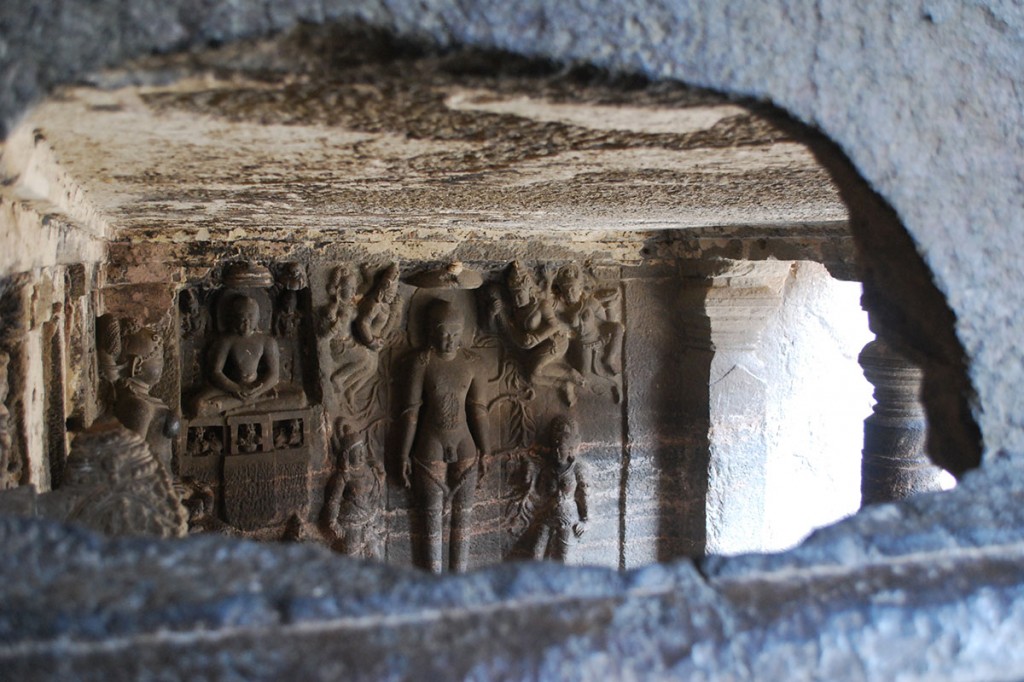 A Jain cave at Ellora