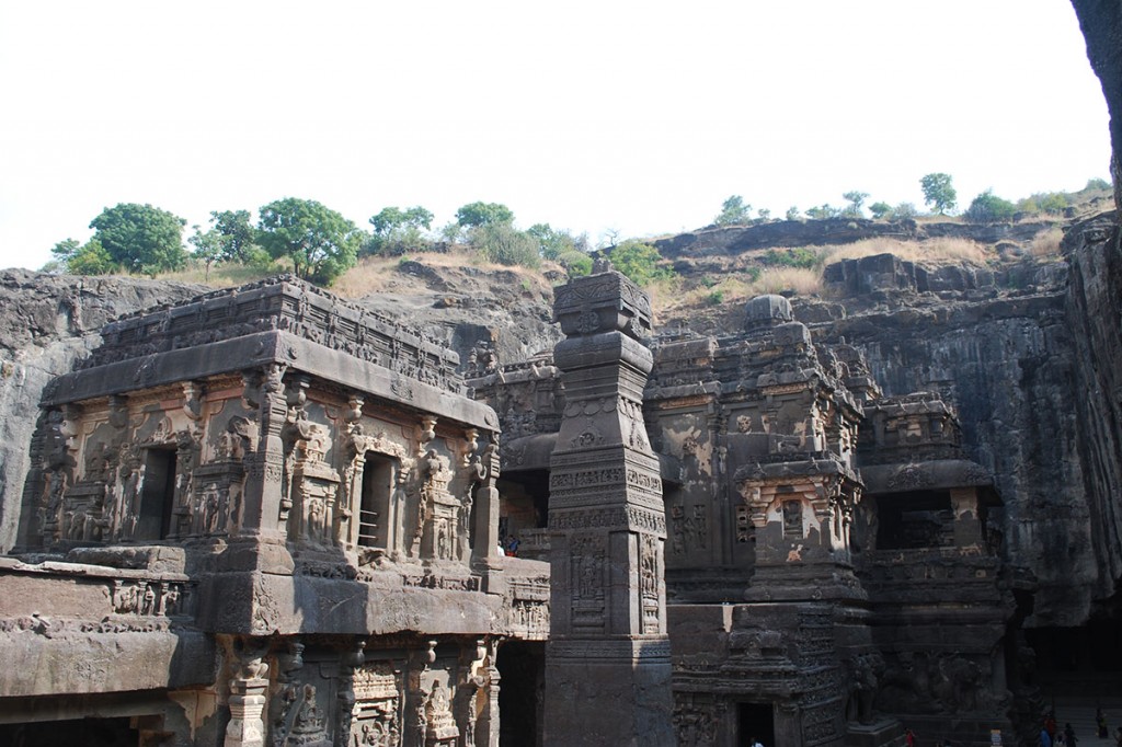 The Kailash temple at Ellora